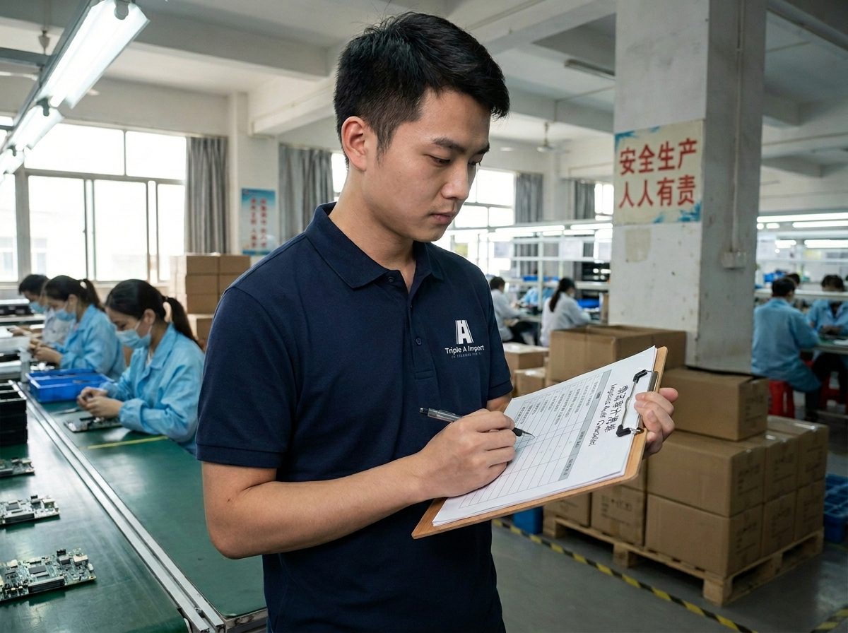 Auditoría Básica en Fábrica de China